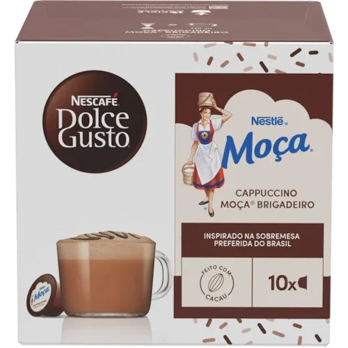 CAPSULA CAFE NESCAFE DOLCE GUSTO 10UN  MOCA BRIGADEIRO