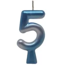 VELA BICOLOR AZUL 5