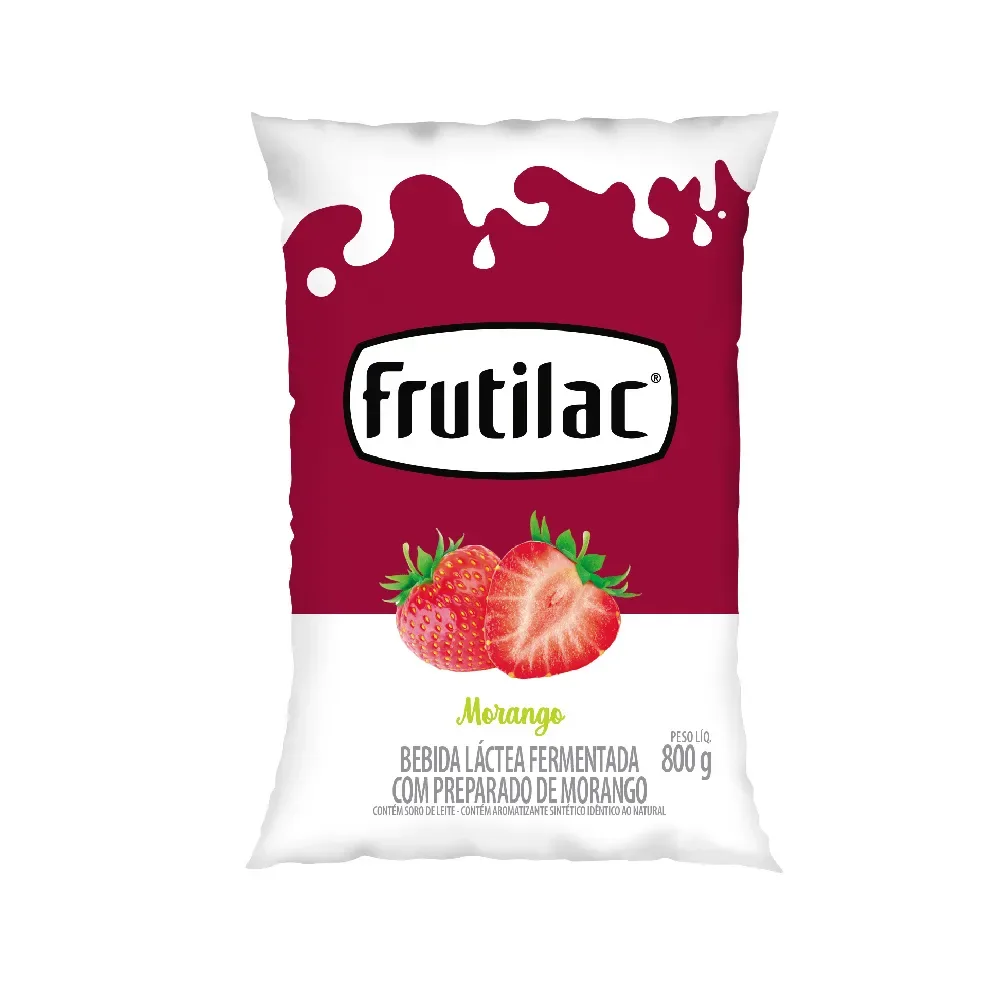 BEB LAC FRUTILAC 800GR MORANGO