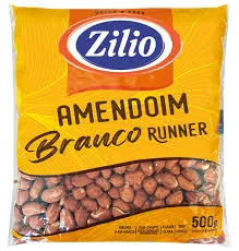 AMENDOIM BRANCO (RUNNER) 500G
