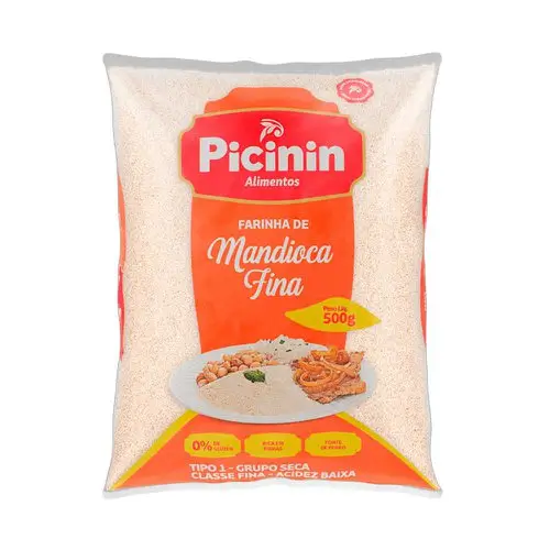 FARINHA DE MANDIOCA FINA 500G ZILIO