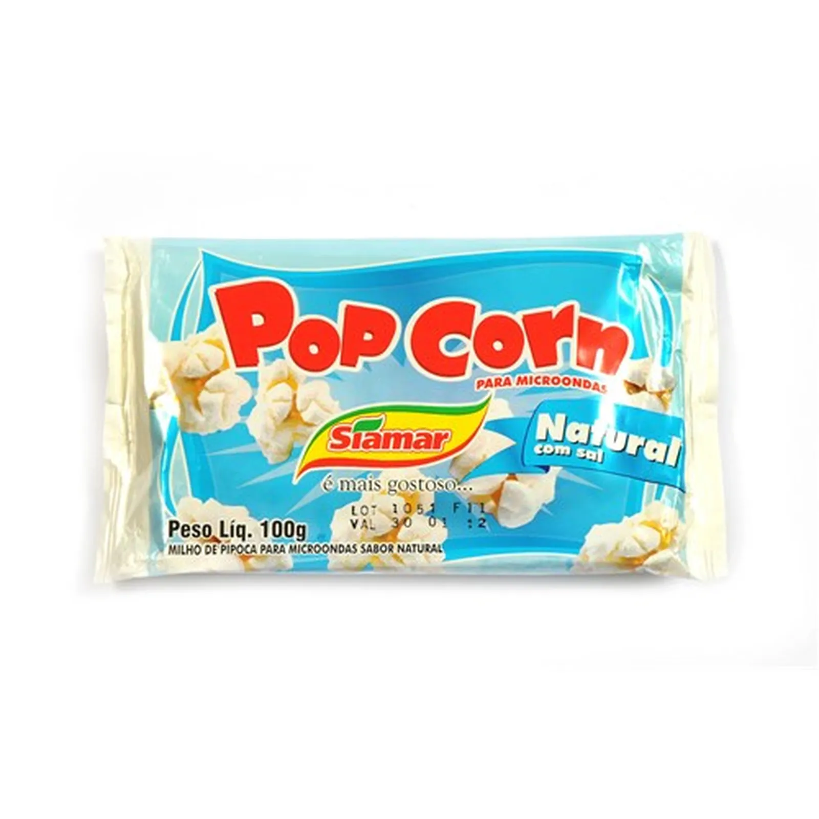 PIPOCA MICRO NATURAL 100G ZILIO