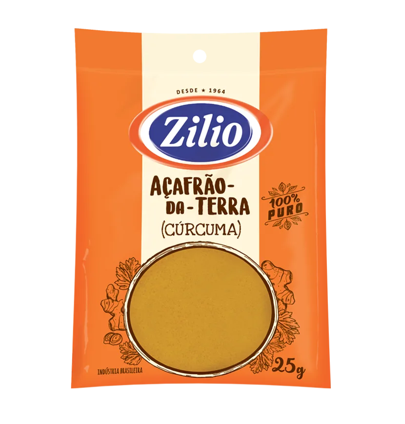 ACAFRAO DA TERRA (CURCUMA) 25G ZILIO