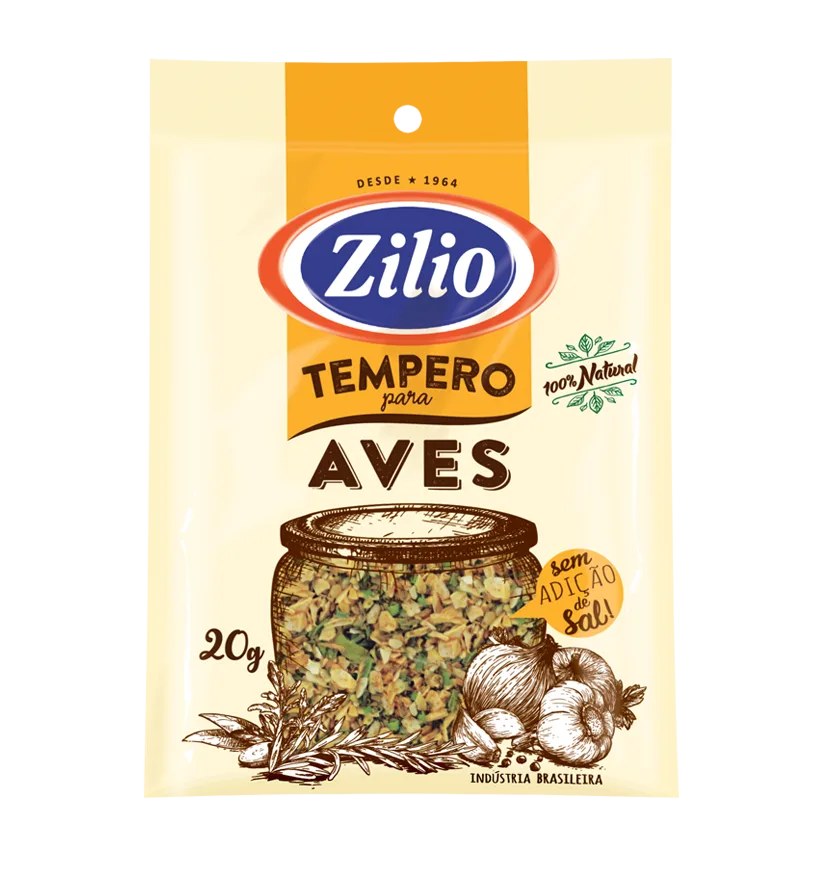 TEMPERO PARA AVES 20G ZILIO