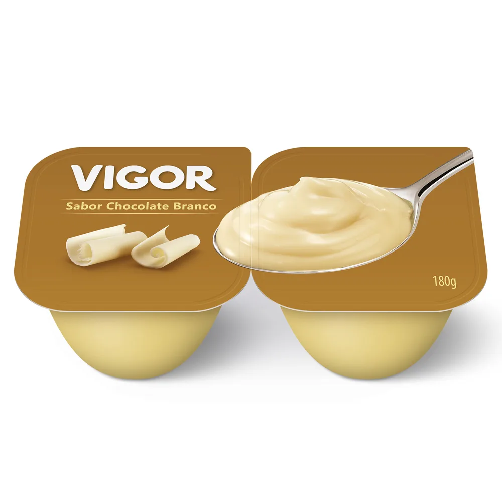 SOBREMESA CREMOSA VIGOR 180G CHOCOLATE BRANCO