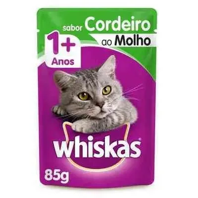 RACAO GATO WHISKAS ADLT CORD 85G
