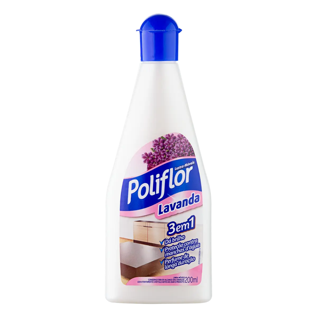 LUSTRA MOVEIS POLIFLOR 200ML JASMIM