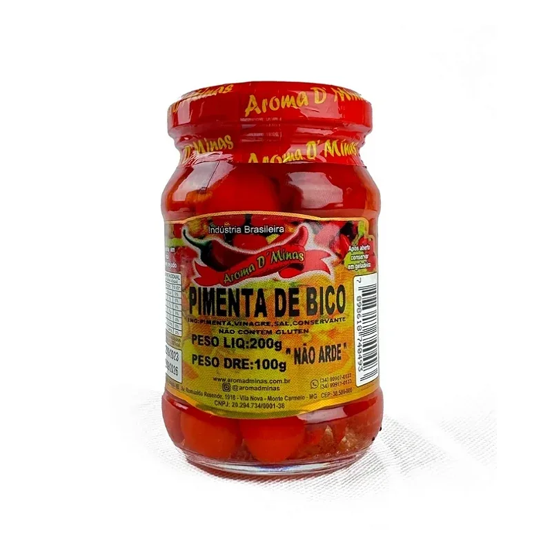 PIMENTA DE BICO AROMA DMINAS 200G