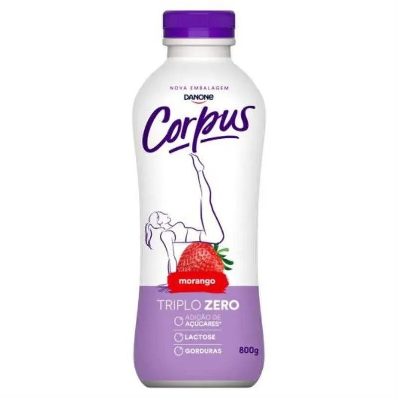 IOGURTE CORPUS 800G MORANGO