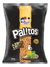 BISC PANCO PALITOS 300G ALHO AZEITE ERVAS