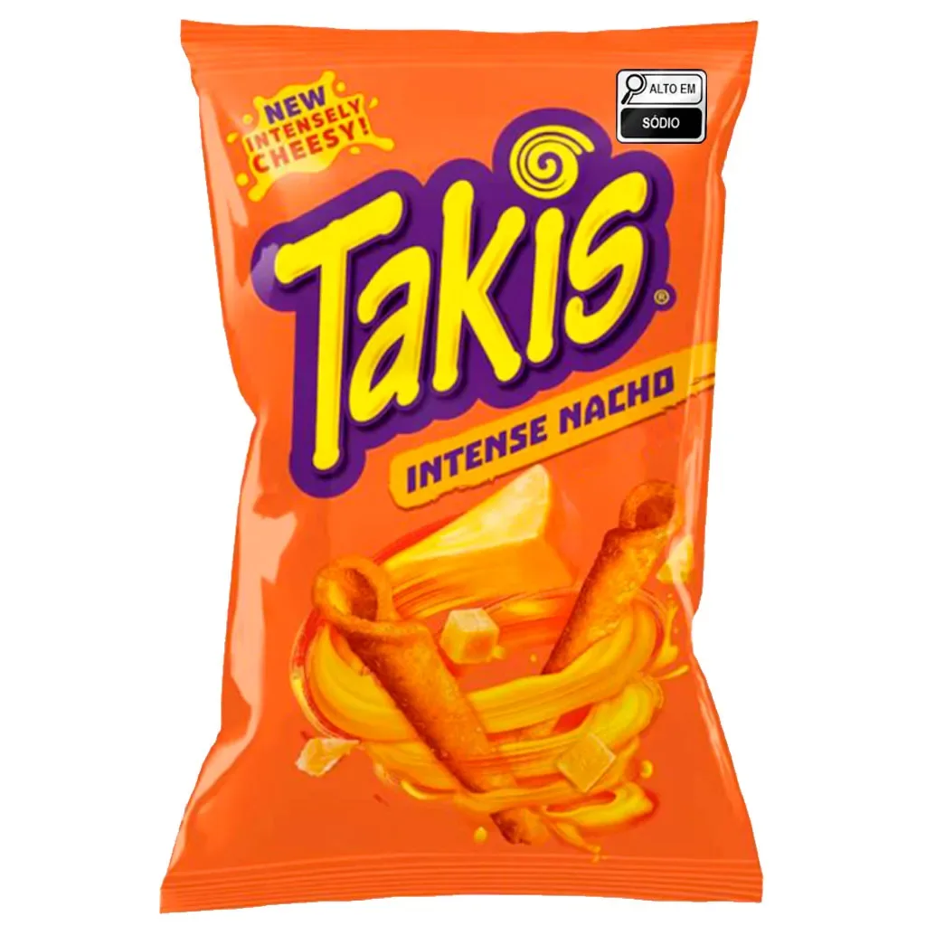 SALGADINHO TAKIS 56G INTENSE NACHO