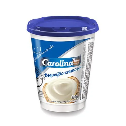REQUEIJAO CREMOSO C/  AMIDO CAROLINA 180G