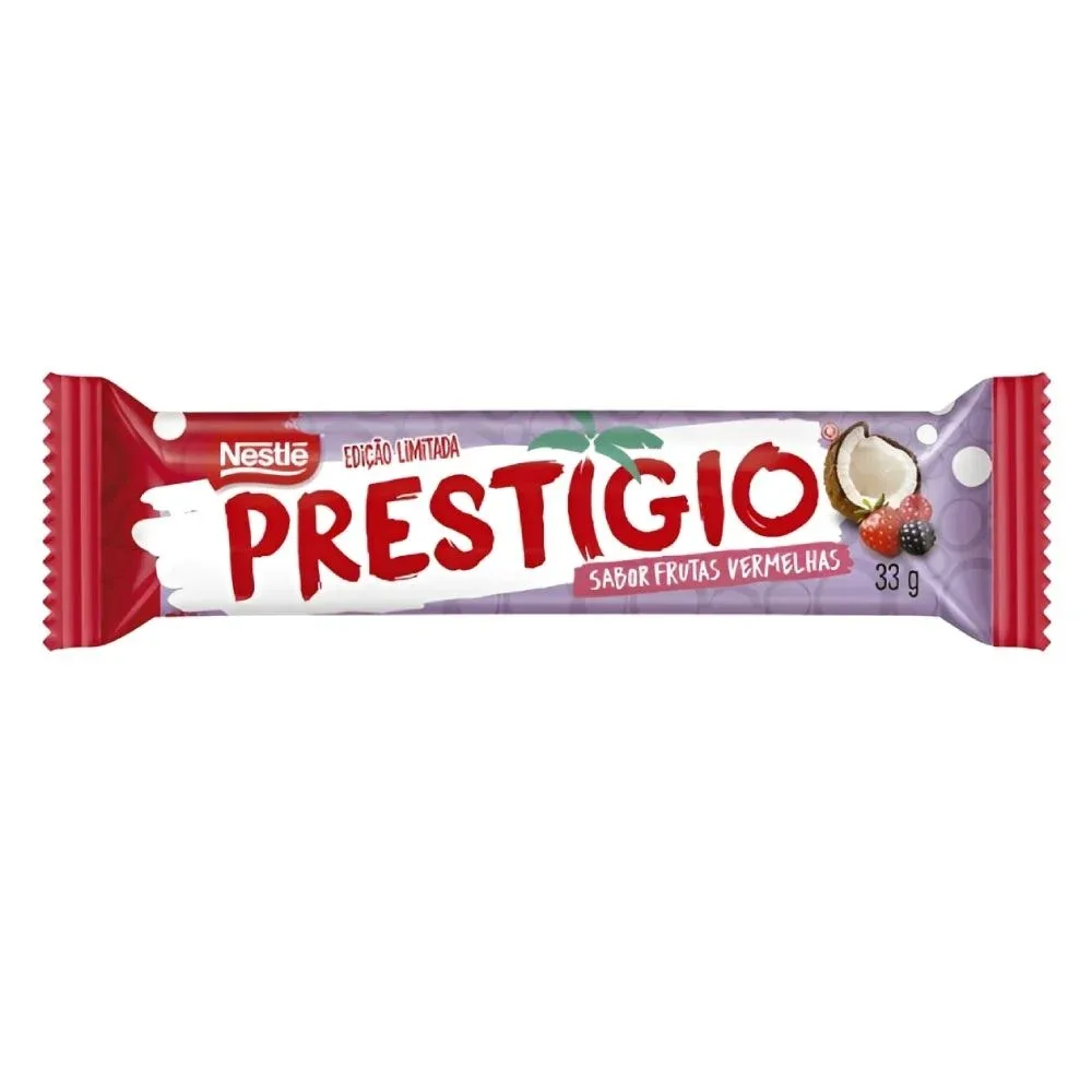 CHOCOLATE NESTLE 33G PRESTIGIO PRESTIGIO FRUTAS VERMEHAS