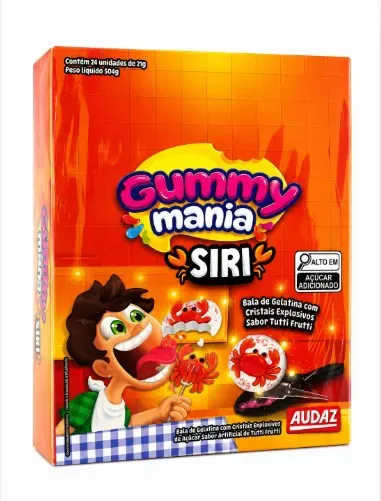 GUMMY MANIA AUDAZ 21G SIRI