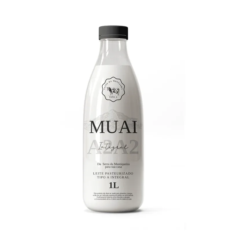LEITE PASTEURIZADO MUAI 1L TIPO A INTEGRAL A2
