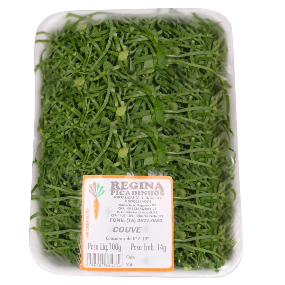 COUVE REGINA PICADINHOS 100G